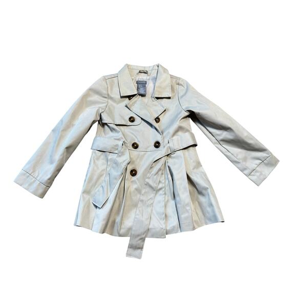 Tahari Girls Trench coat size 4T; Khaki Tan colored; NWOT - Picture 1 of 9
